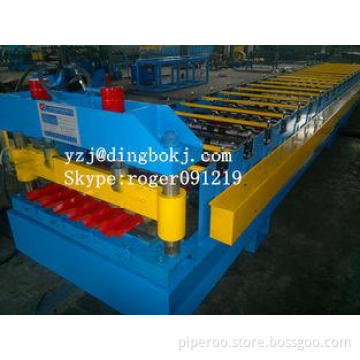 Wall Panel Roof Panel Roll Forming Machine With Touch Scree